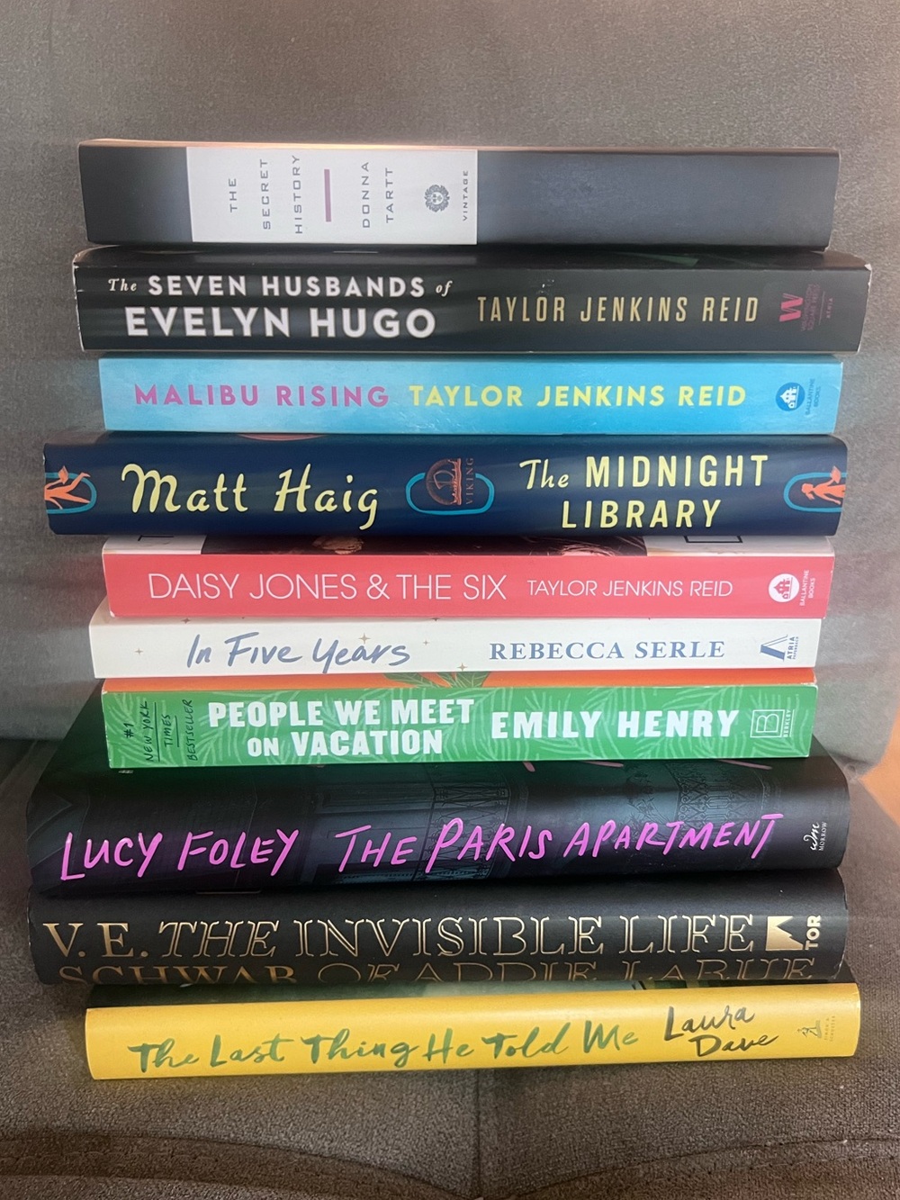 Book Haul Contemporary Fiction